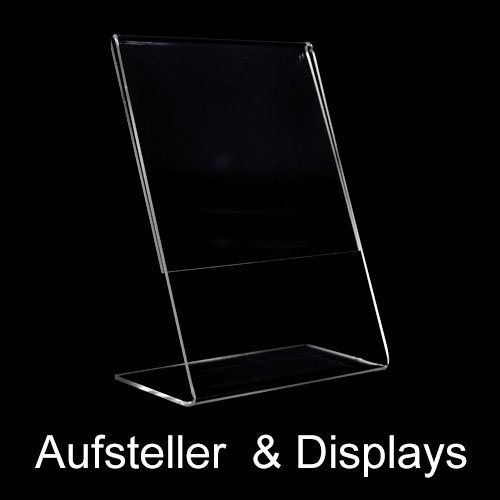 Aufsteller & Displays