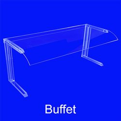 Spuckschutz für Buffet